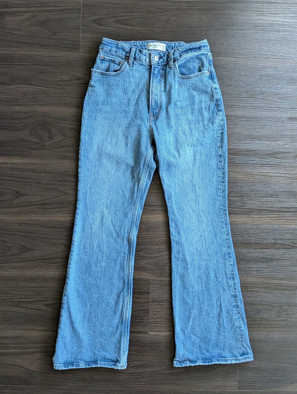 Abercrombie & Fitch Vintage Flare High Rise Boho Fall Winter 28/6R Curve love